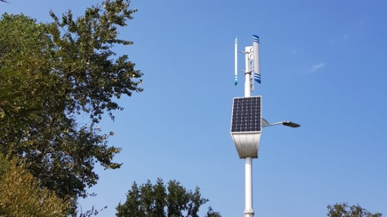 LED Straßenbeleuchtung autark