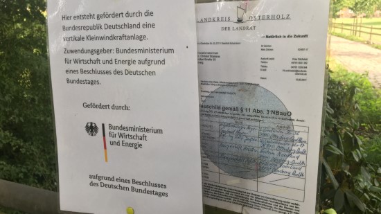 Test Kleinwindanlagen